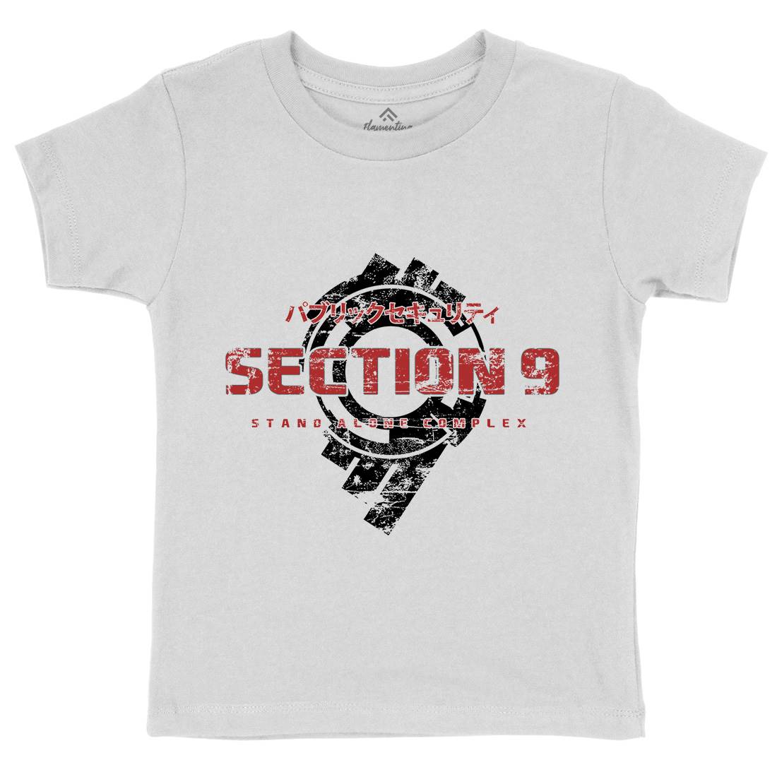Section 9 Kids Crew Neck T-Shirt Space D193
