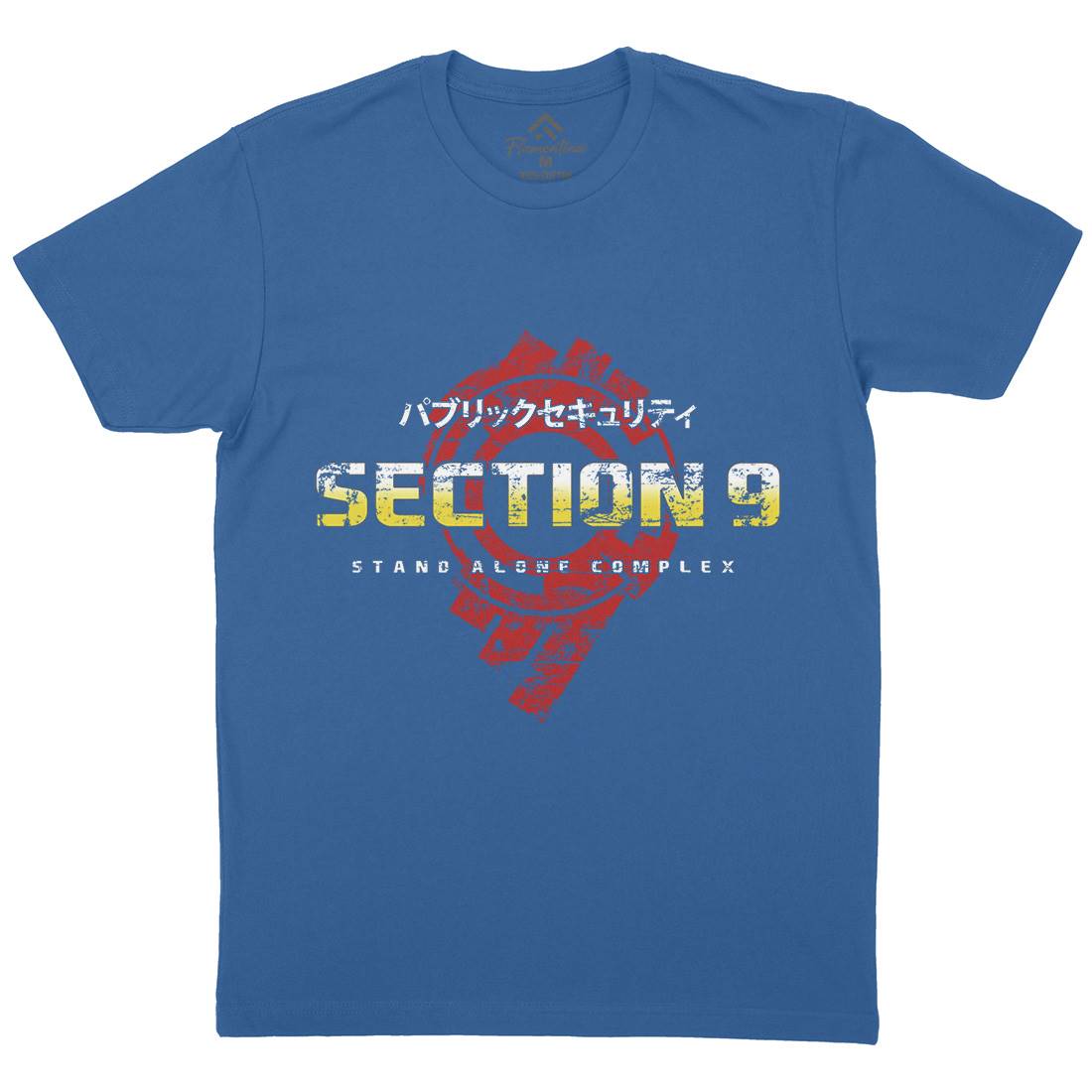 Section 9 Mens Crew Neck T-Shirt Space D193
