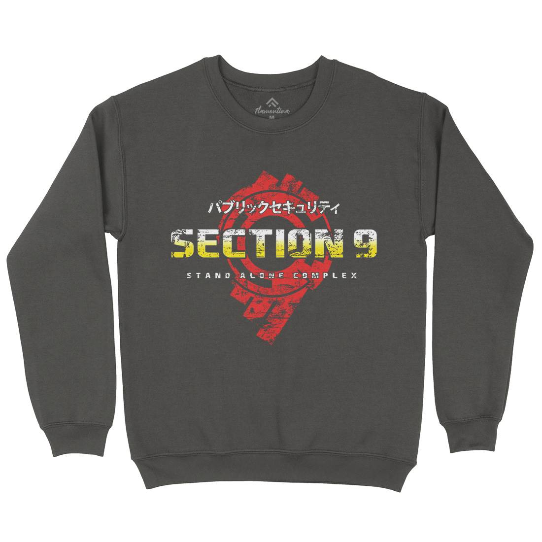 Section 9 Mens Crew Neck Sweatshirt Space D193