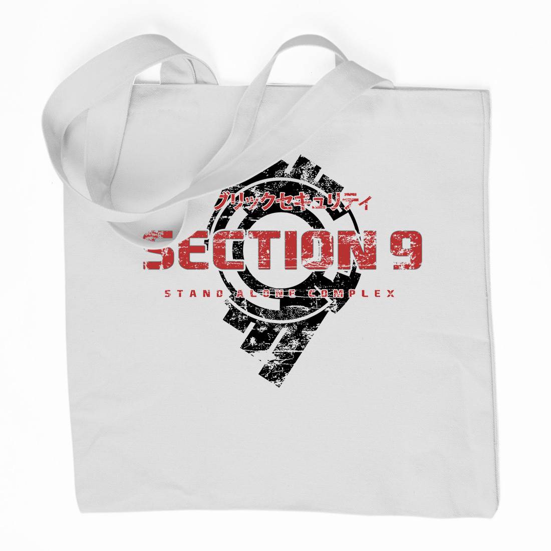 Section 9 Organic Premium Cotton Tote Bag Space D193