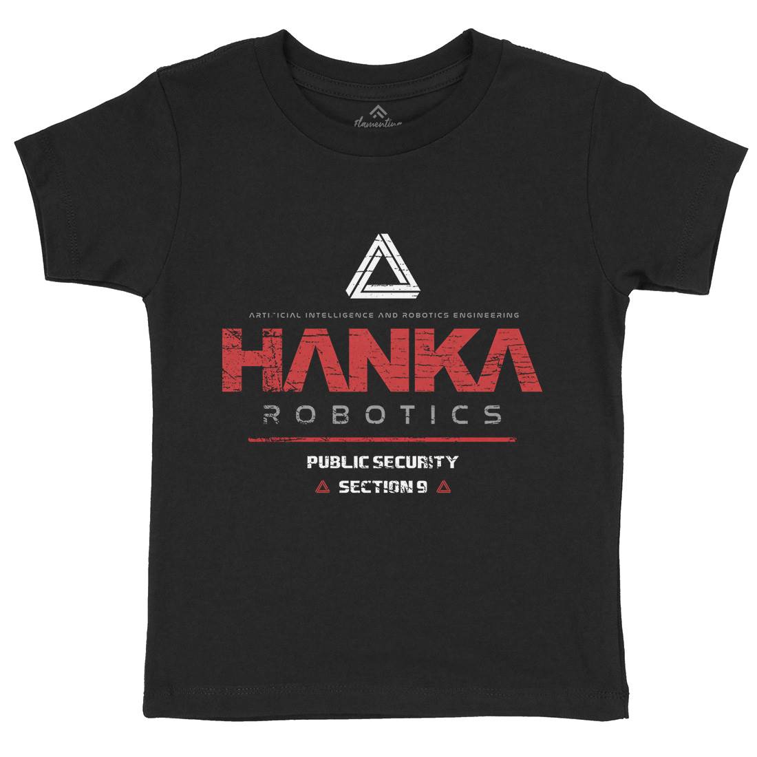 Hanka Robotics Kids Crew Neck T-Shirt Space D194