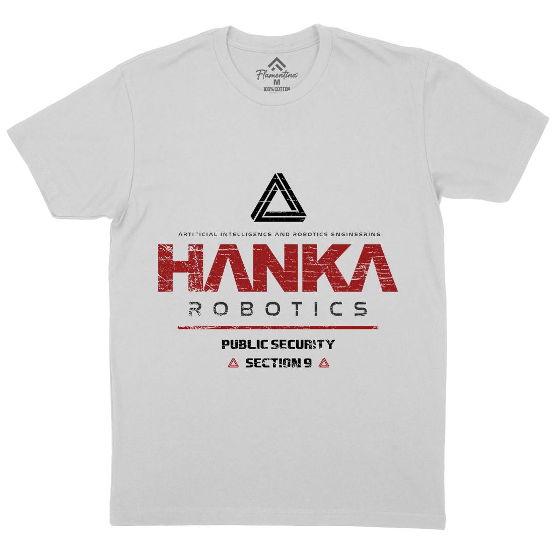 Hanka Robotics Mens Crew Neck T-Shirt Space D194