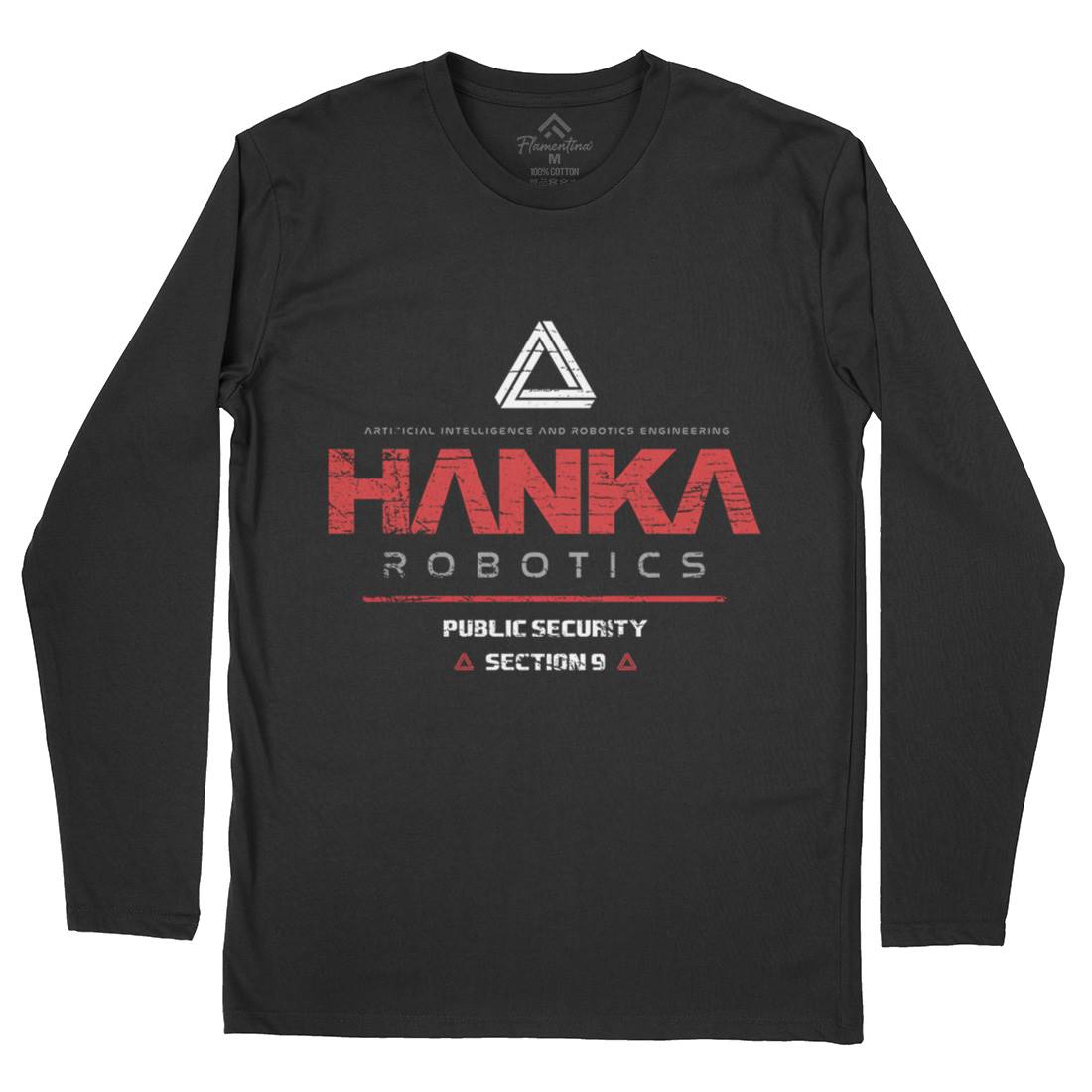 Hanka Robotics Mens Long Sleeve T-Shirt Space D194