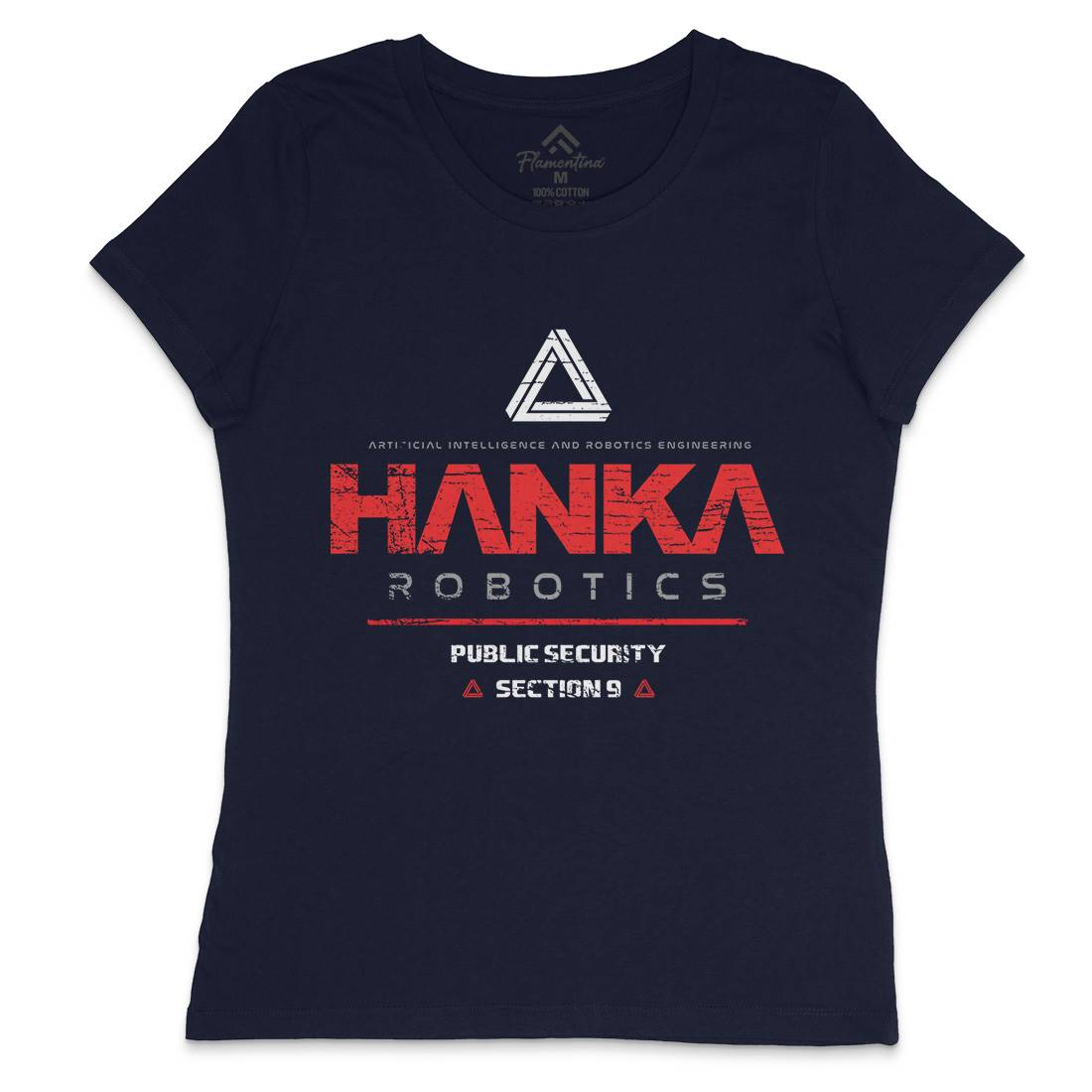 Hanka Robotics Womens Crew Neck T-Shirt Space D194
