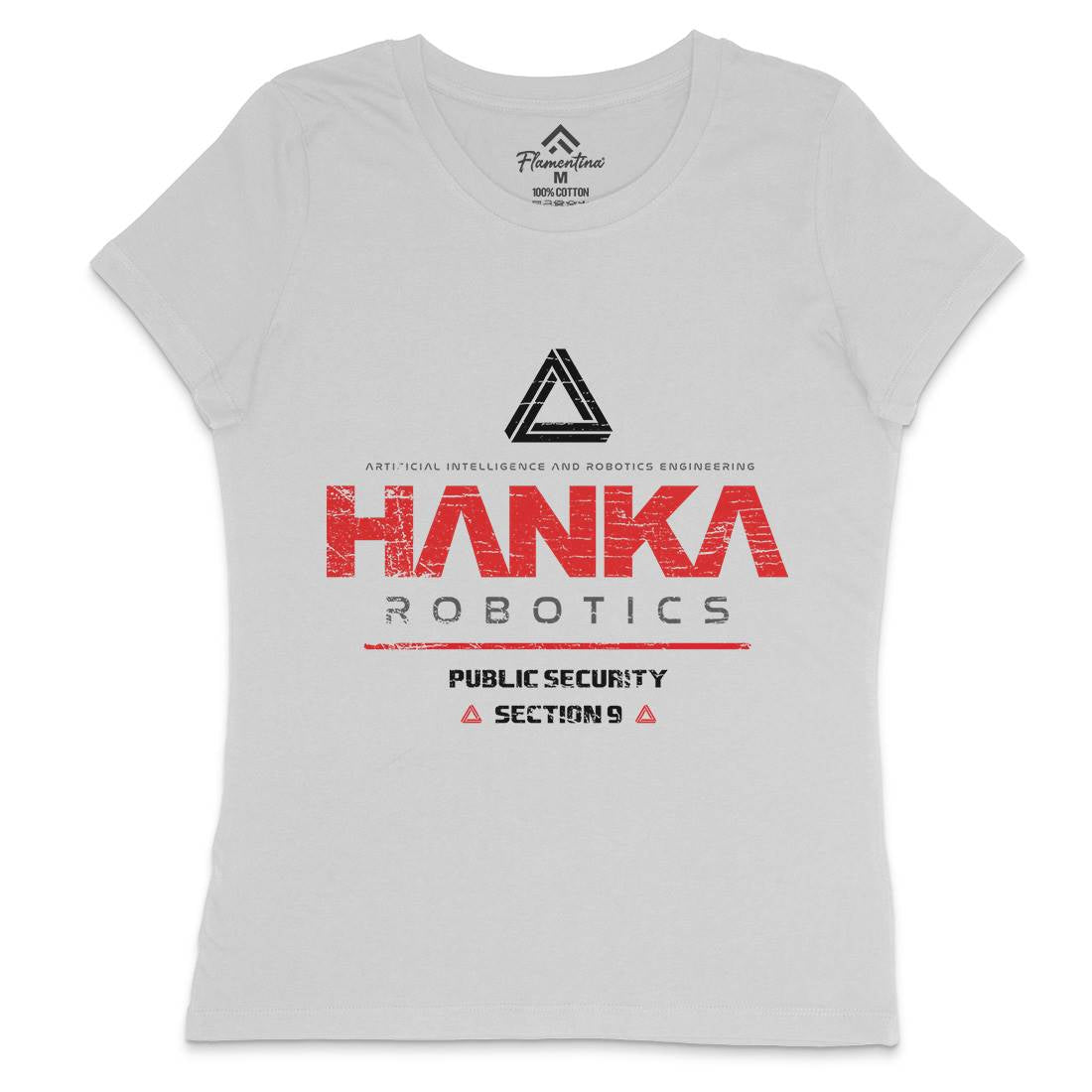 Hanka Robotics Womens Crew Neck T-Shirt Space D194