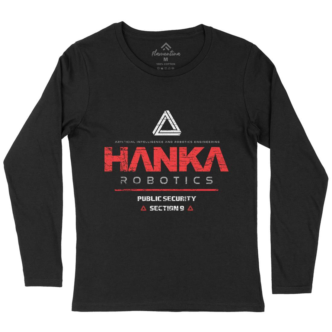 Hanka Robotics Womens Long Sleeve T-Shirt Space D194