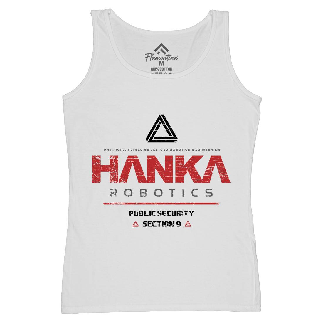Hanka Robotics Womens Organic Tank Top Vest Space D194