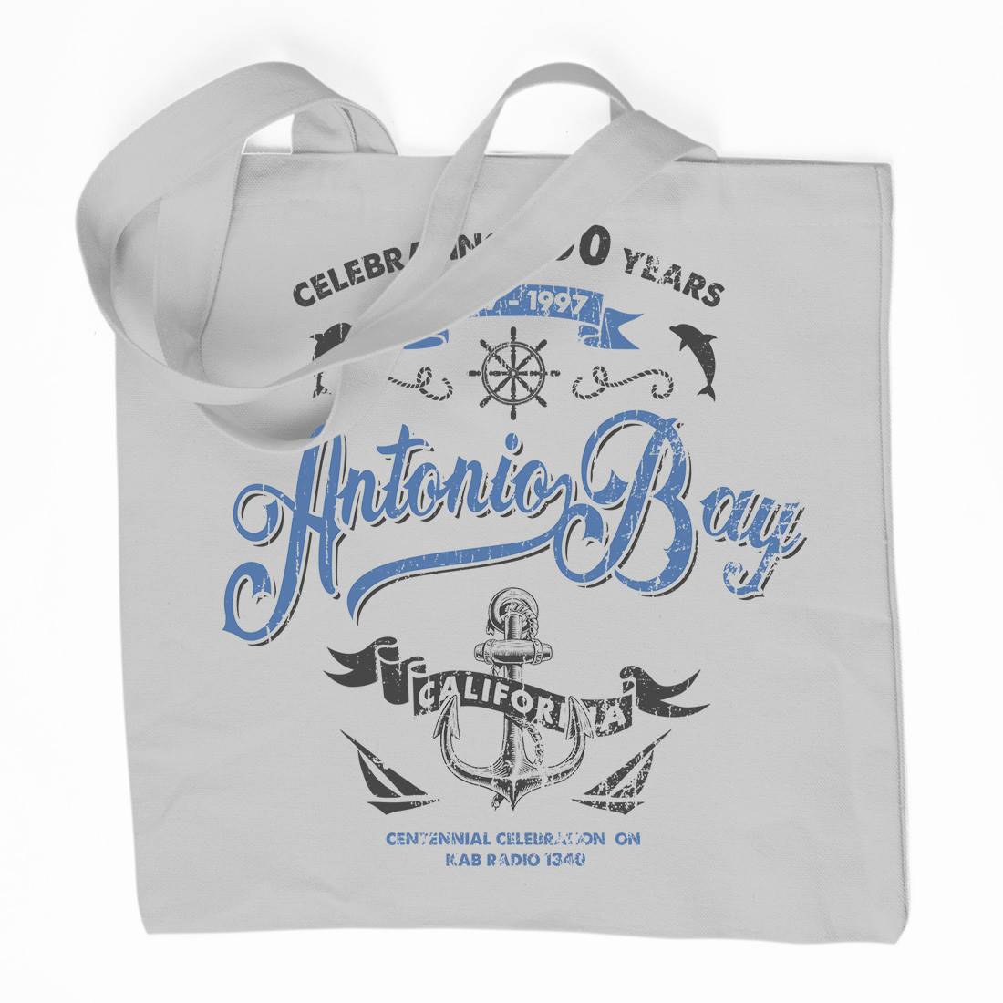Antonio Bay Organic Premium Cotton Tote Bag Horror D195