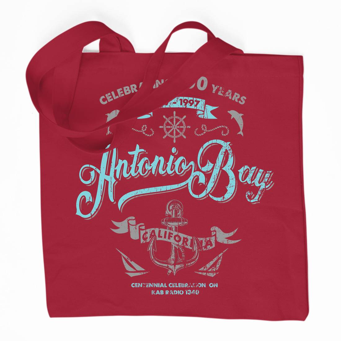 Antonio Bay Organic Premium Cotton Tote Bag Horror D195