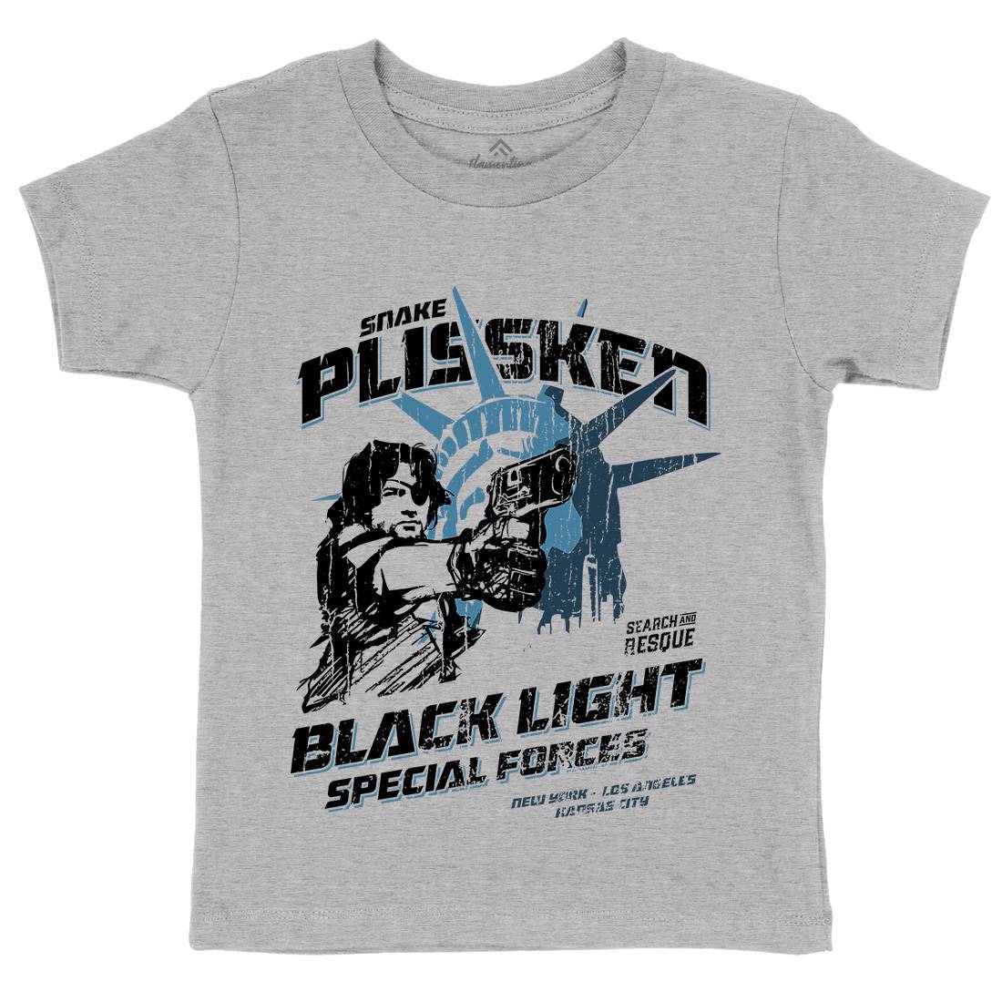 Snake Kids Crew Neck T-Shirt Space D196