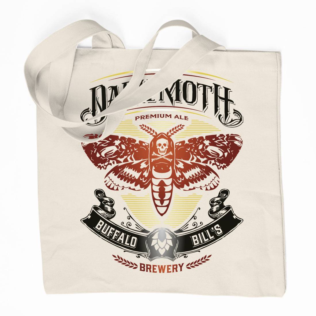 Buffalo Bill Brewery Organic Premium Cotton Tote Bag Horror D197