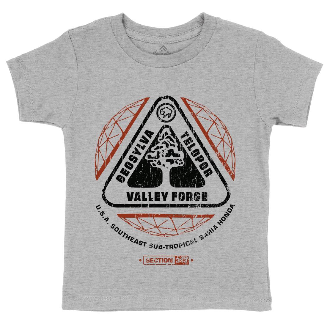 Valley Forge Kids Crew Neck T-Shirt Space D200