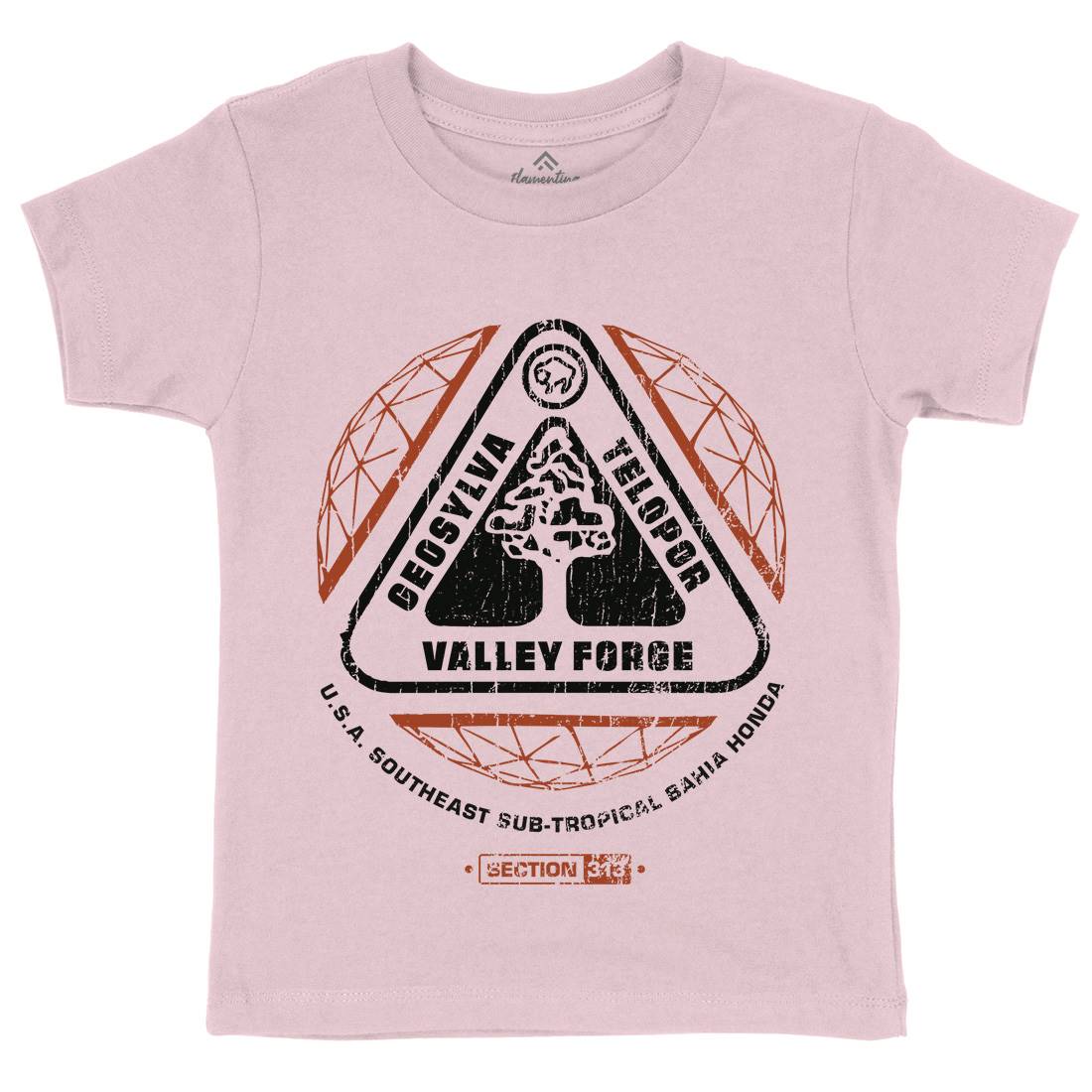 Valley Forge Kids Crew Neck T-Shirt Space D200