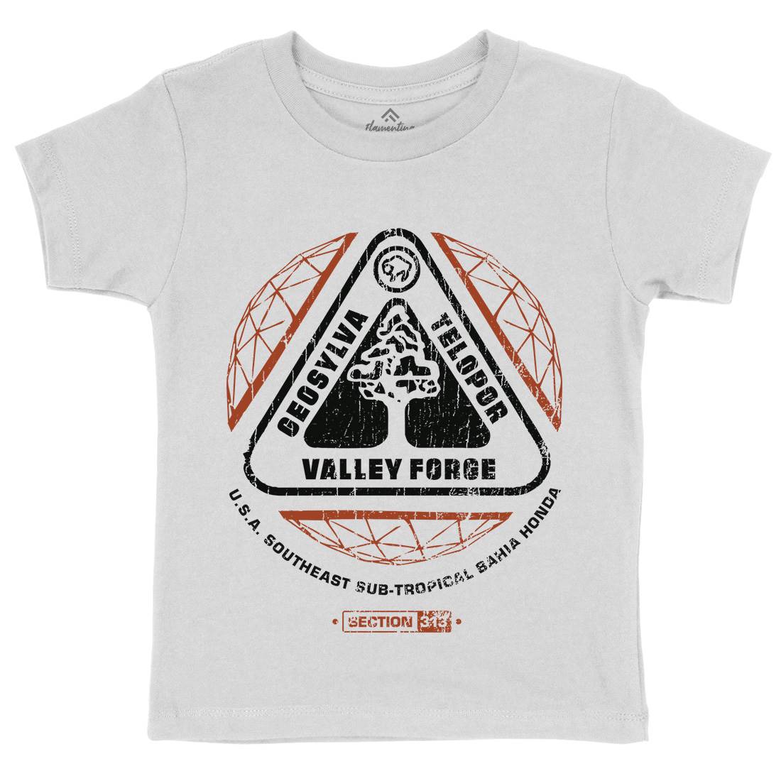 Valley Forge Kids Organic Crew Neck T-Shirt Space D200
