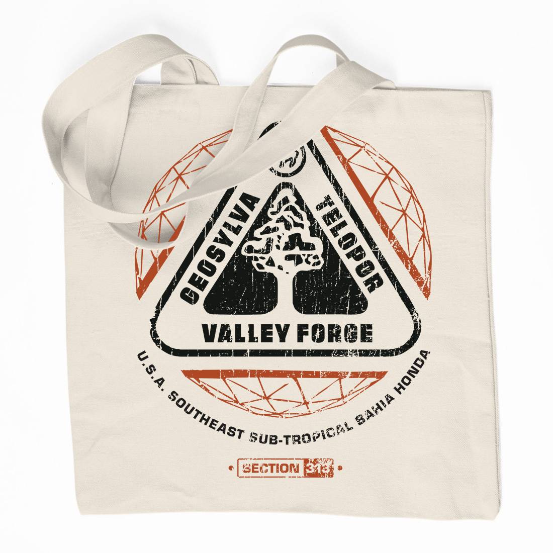 Valley Forge Organic Premium Cotton Tote Bag Space D200