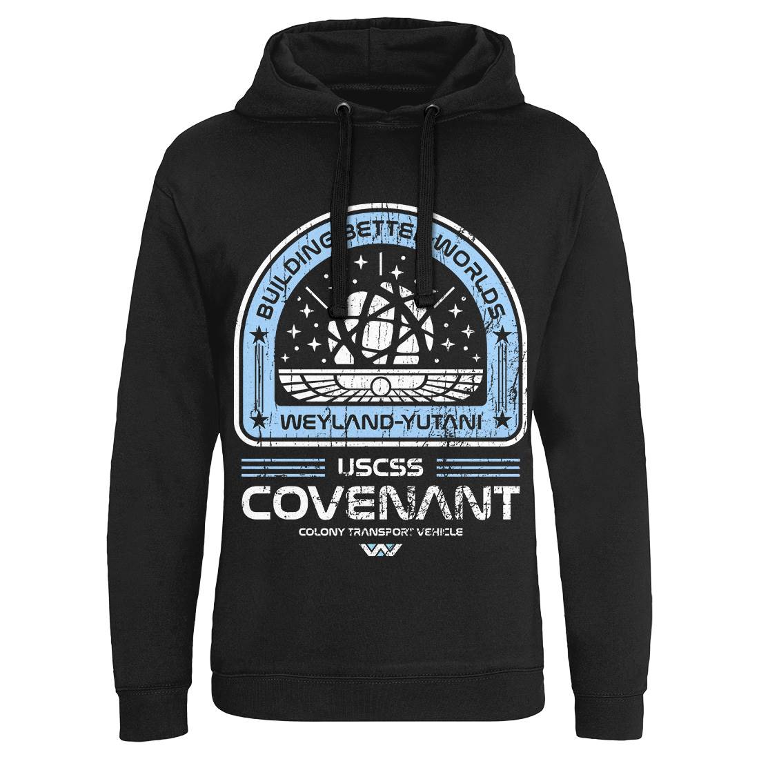 Covenant Mens Hoodie Without Pocket Space D203