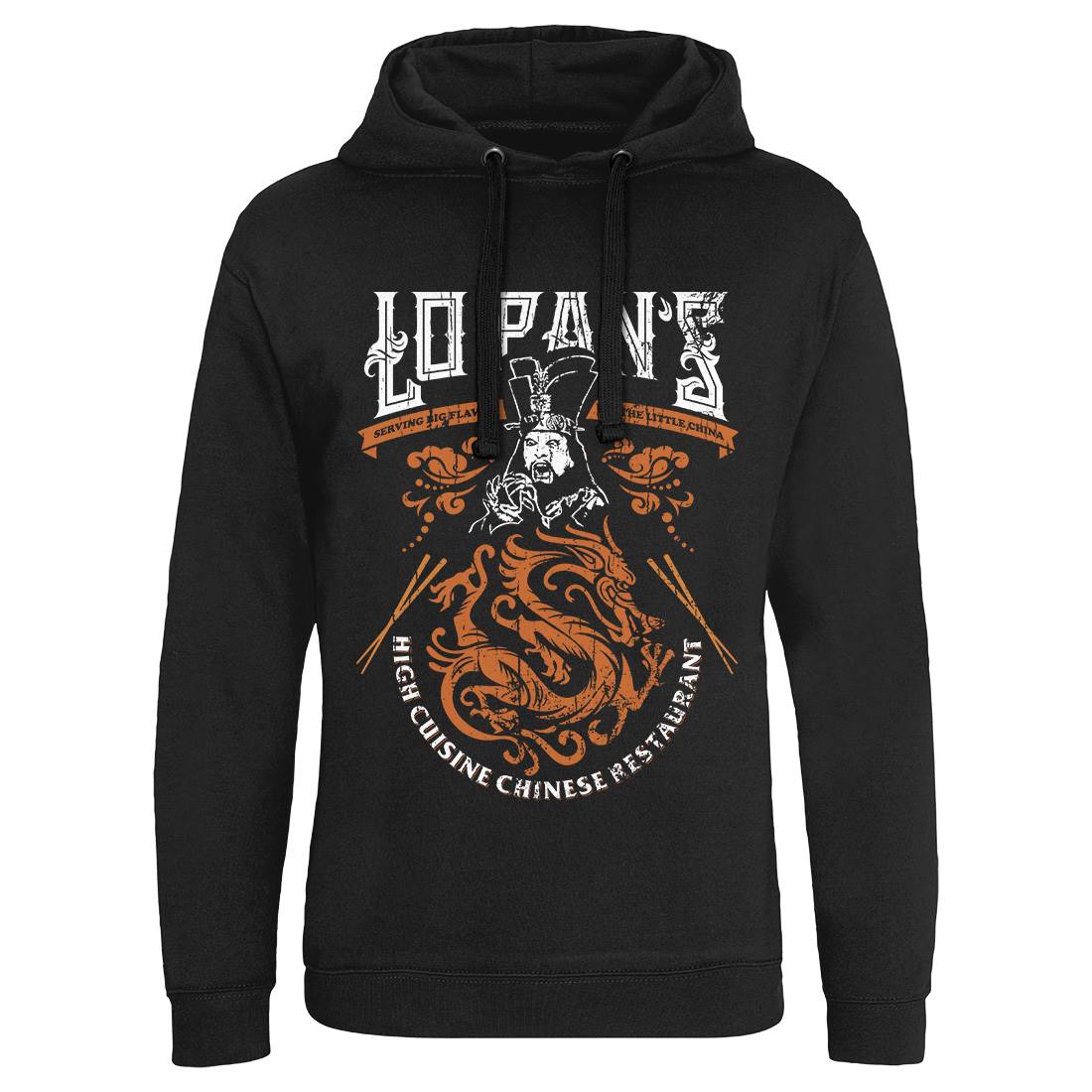 Lo Pans Restaurant Mens Hoodie Without Pocket Food D204