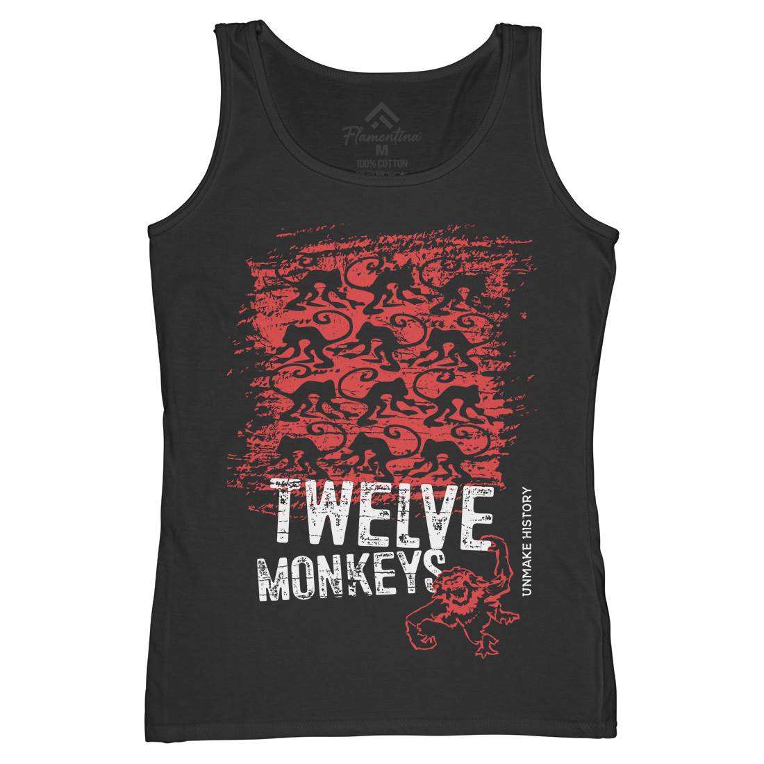 Twelve Monkeys Womens Organic Tank Top Vest Space D209