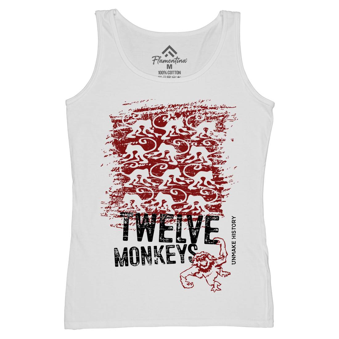 Twelve Monkeys Womens Organic Tank Top Vest Space D209