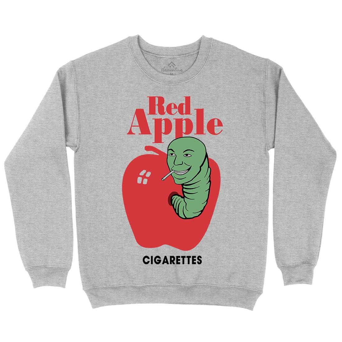 Red Apple Cigarettes Kids Crew Neck Sweatshirt Retro D211