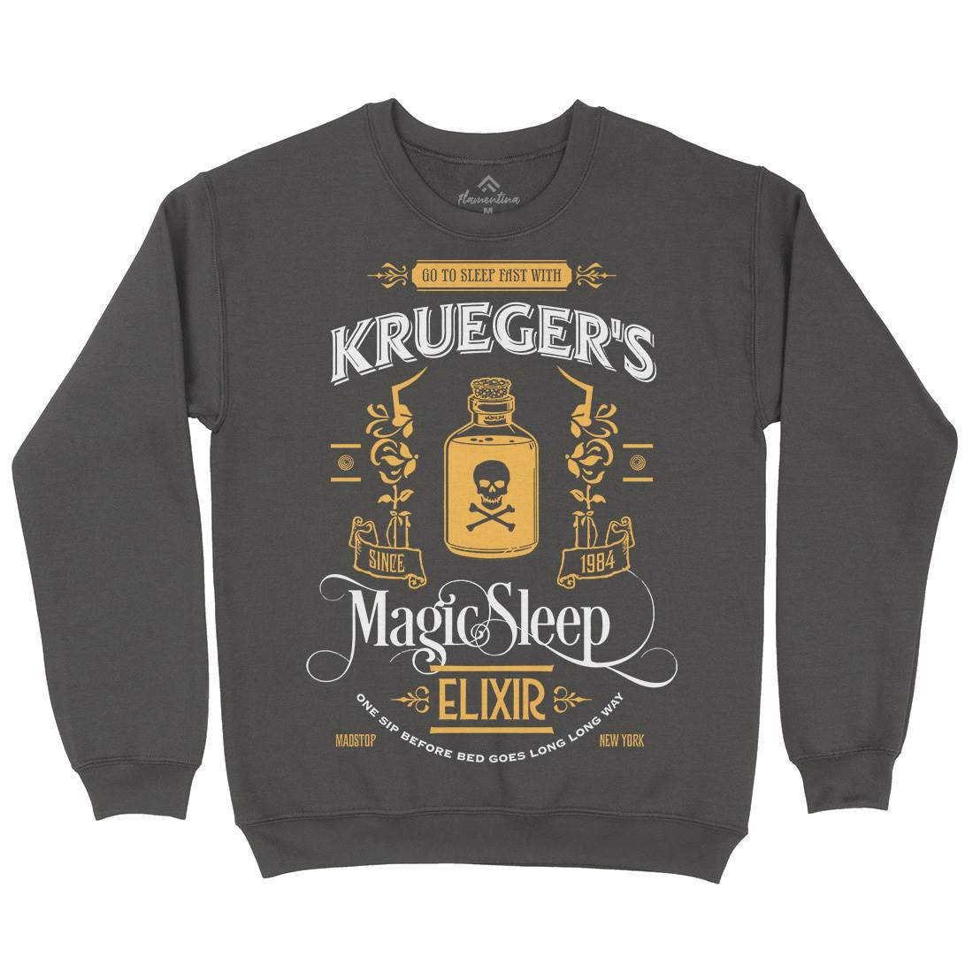 Kruegers Elixir Kids Crew Neck Sweatshirt Horror D214