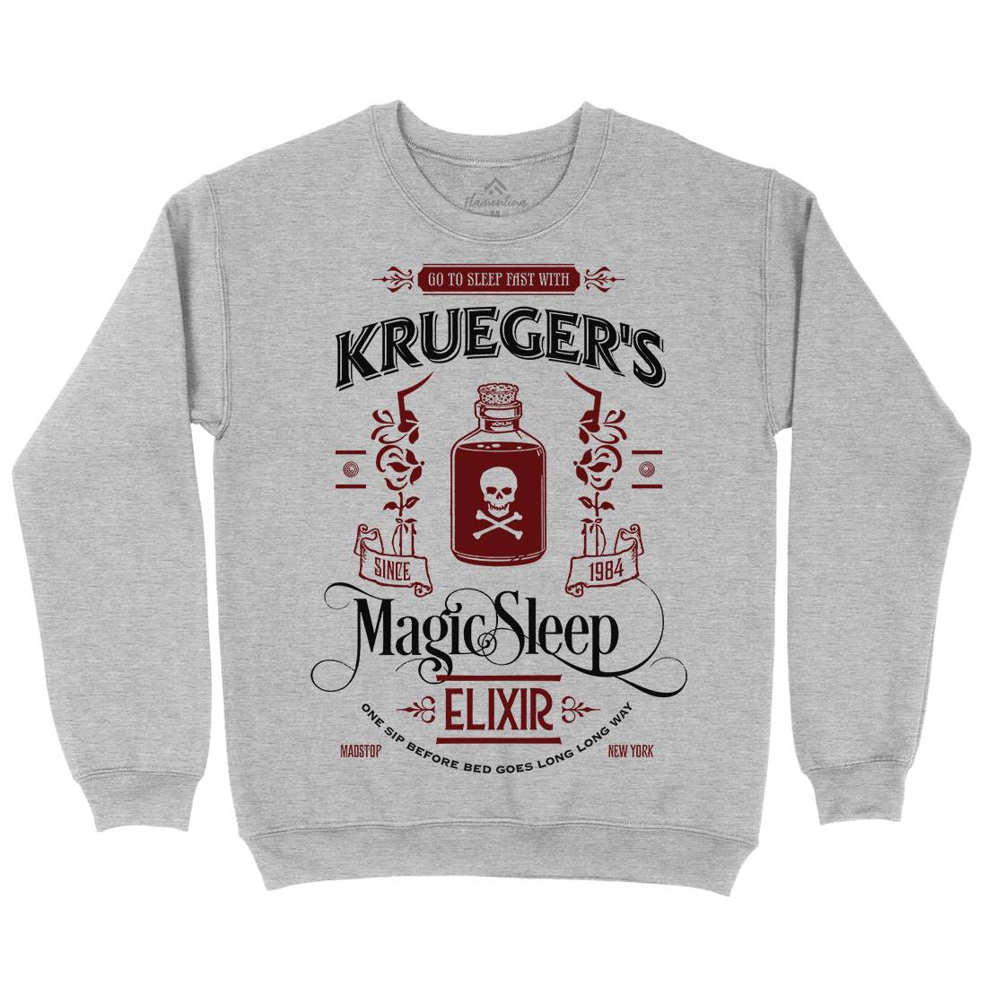 Kruegers Elixir Mens Crew Neck Sweatshirt Horror D214