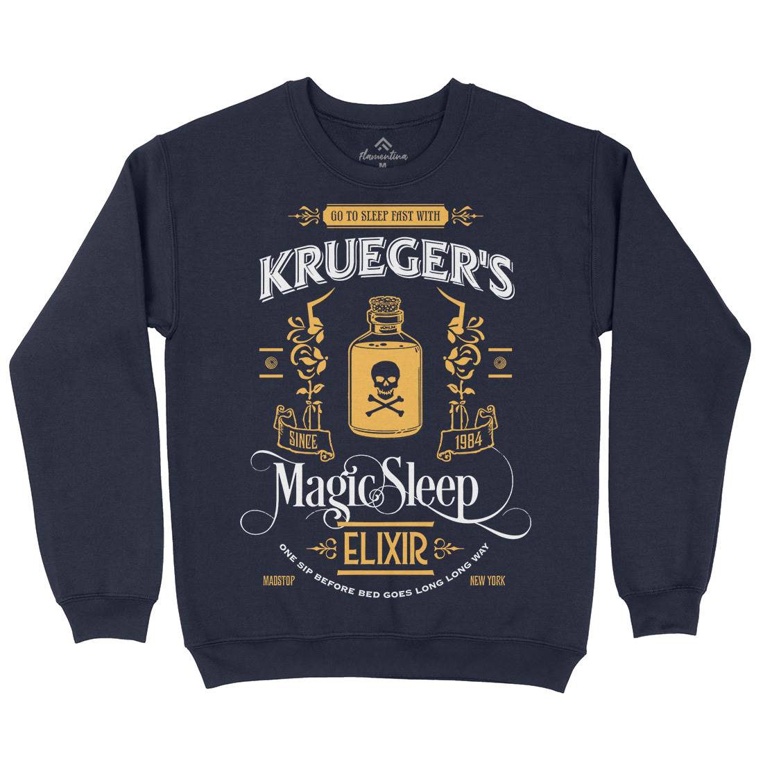 Kruegers Elixir Kids Crew Neck Sweatshirt Horror D214