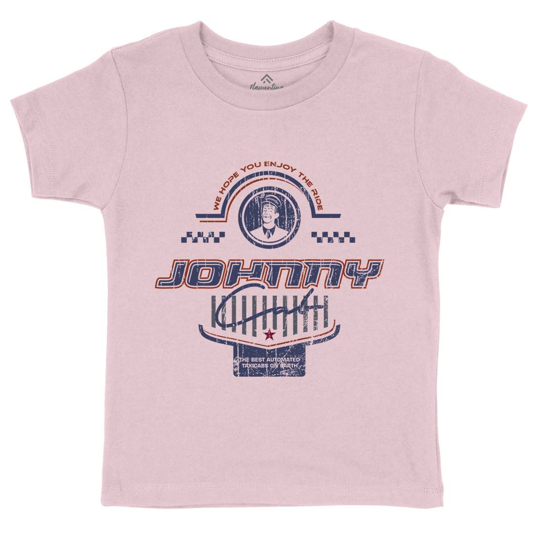 Johnny Cab Kids Organic Crew Neck T-Shirt Space D216