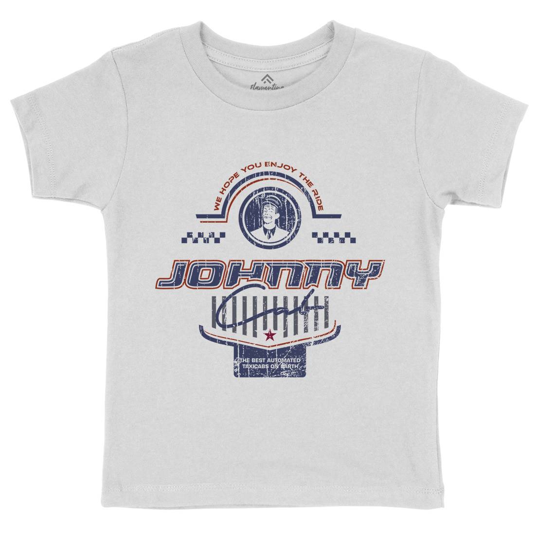 Johnny Cab Kids Crew Neck T-Shirt Space D216