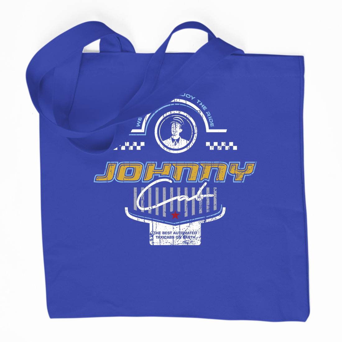 Johnny Cab Organic Premium Cotton Tote Bag Space D216