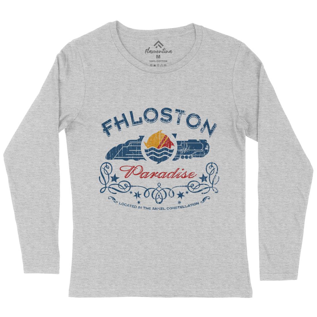 Fhloston Paradise Womens Long Sleeve T-Shirt Space D217