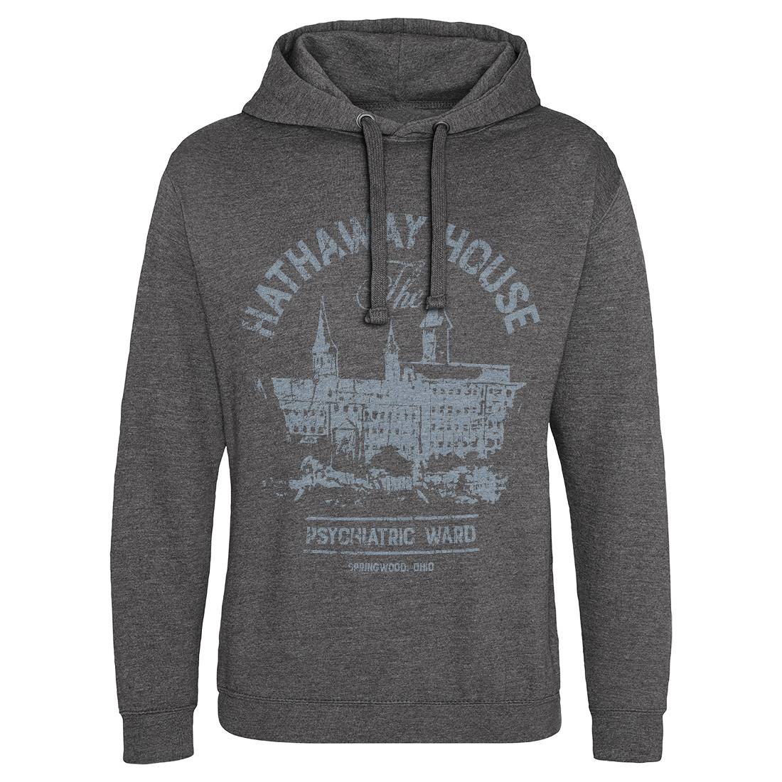 Hathaway House Mens Hoodie Without Pocket Horror D219