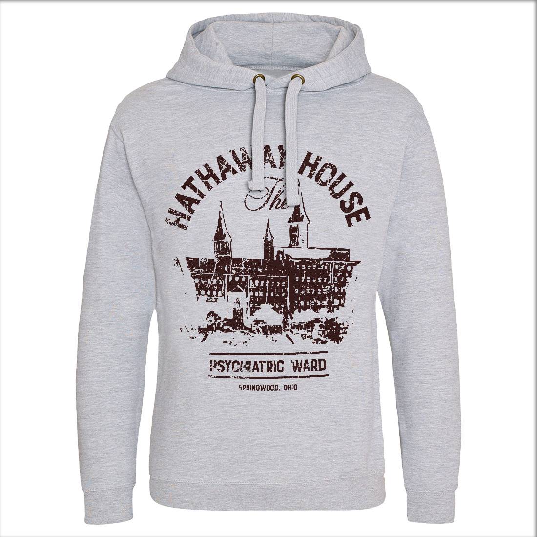 Hathaway House Mens Hoodie Without Pocket Horror D219