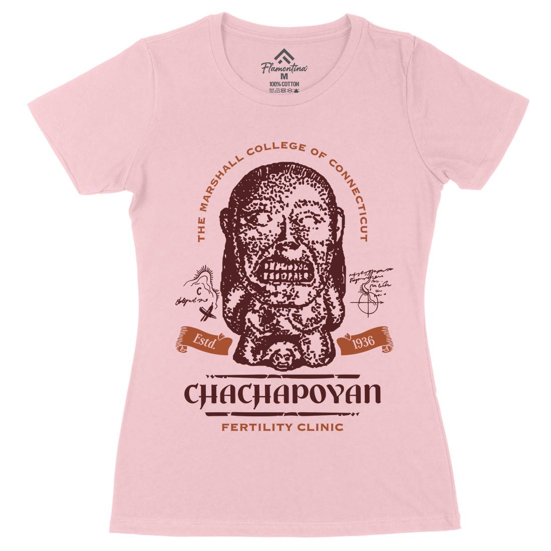 Chachapoyan Fertility Clinic Womens Organic Crew Neck T-Shirt Retro D220