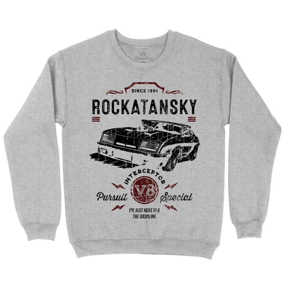 Rockatansky Kids Crew Neck Sweatshirt Cars D221