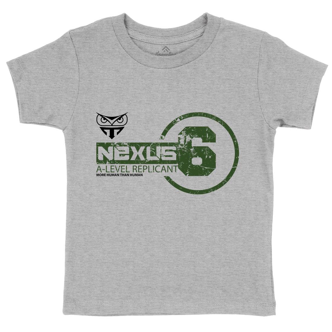 Nexus-6 Kids Organic Crew Neck T-Shirt Space D222