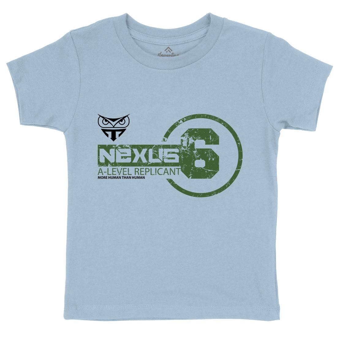 Nexus-6 Kids Crew Neck T-Shirt Space D222