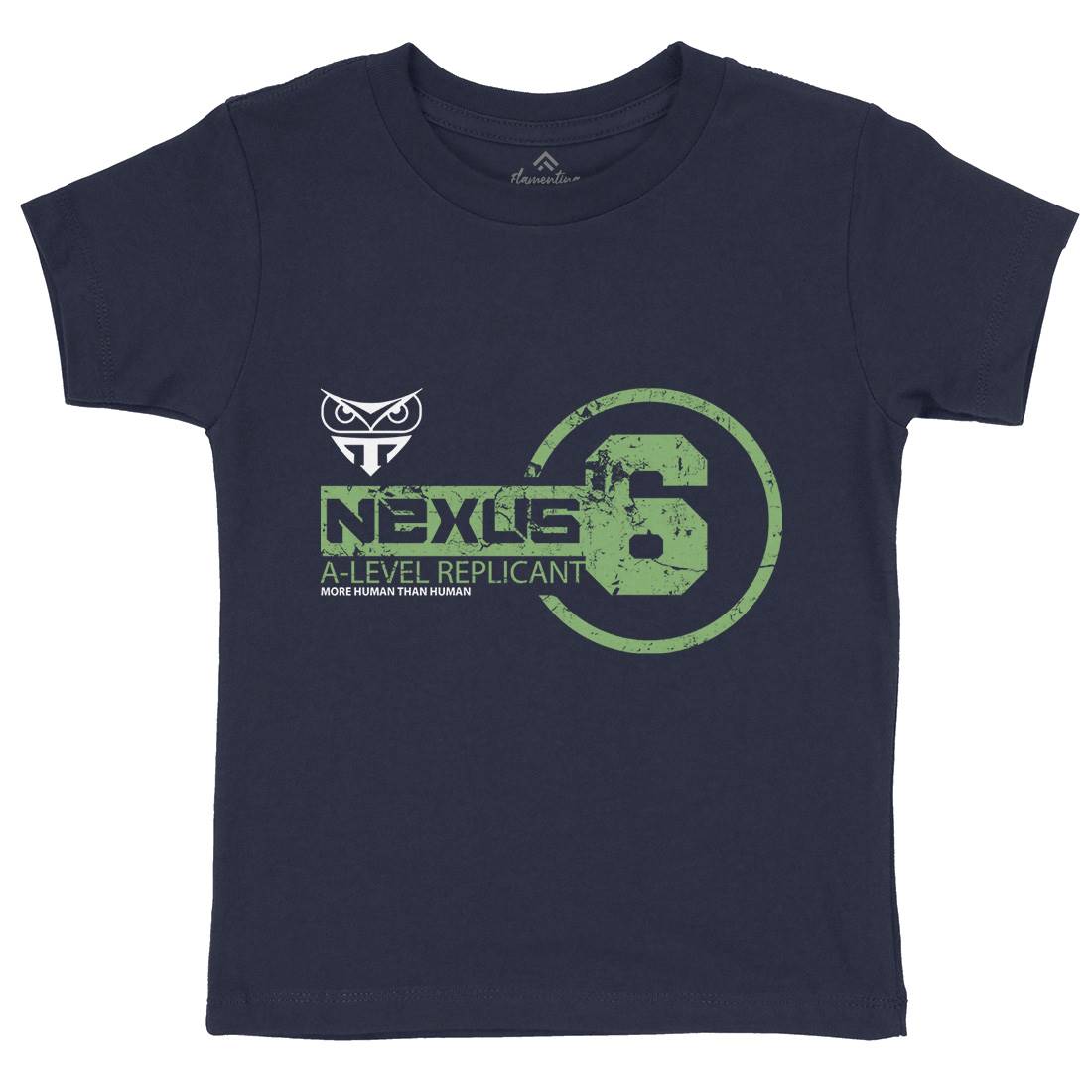Nexus-6 Kids Organic Crew Neck T-Shirt Space D222