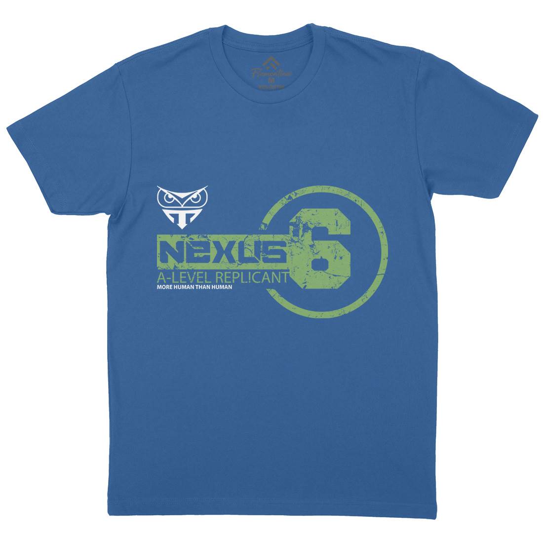 Nexus-6 Mens Organic Crew Neck T-Shirt Space D222