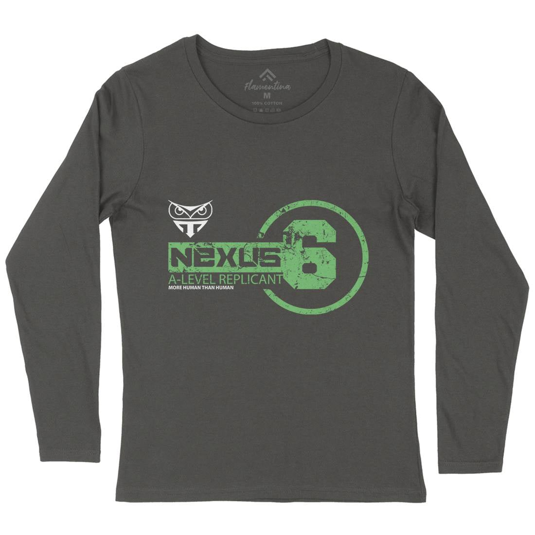 Nexus-6 Womens Long Sleeve T-Shirt Space D222