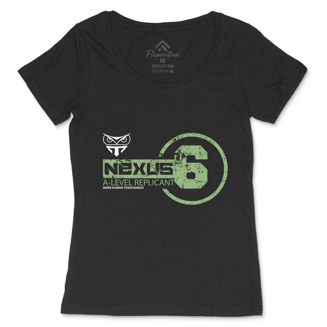 Nexus-6 Womens Scoop Neck T-Shirt Space D222