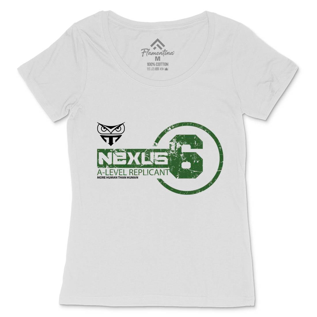 Nexus-6 Womens Scoop Neck T-Shirt Space D222