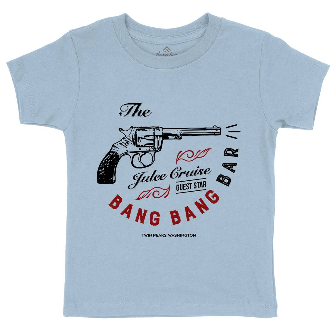 Bang Bang Bar Kids Crew Neck T-Shirt Drinks D224