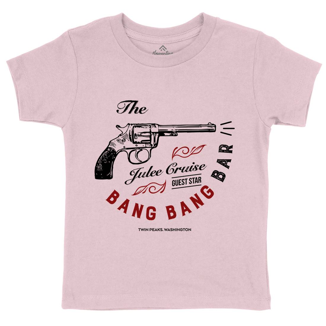 Bang Bang Bar Kids Crew Neck T-Shirt Drinks D224