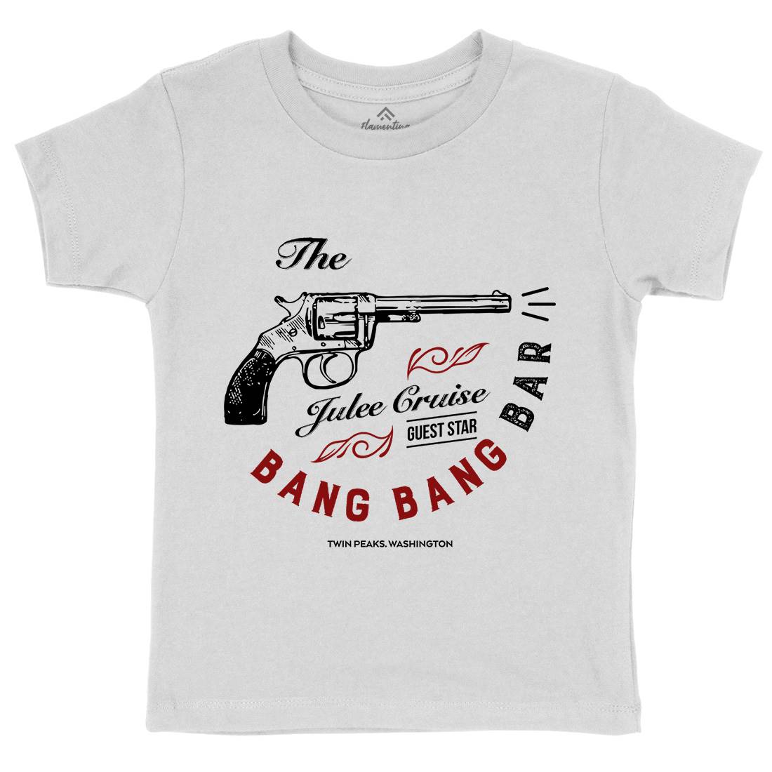 Bang Bang Bar Kids Organic Crew Neck T-Shirt Drinks D224