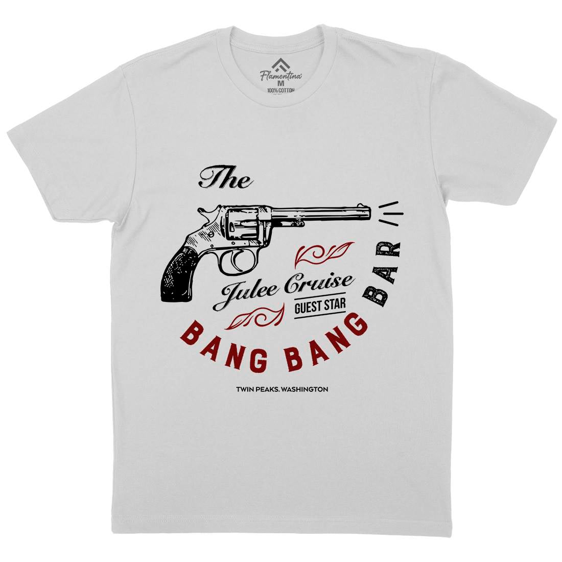 Bang Bang Bar Mens Crew Neck T-Shirt Drinks D224