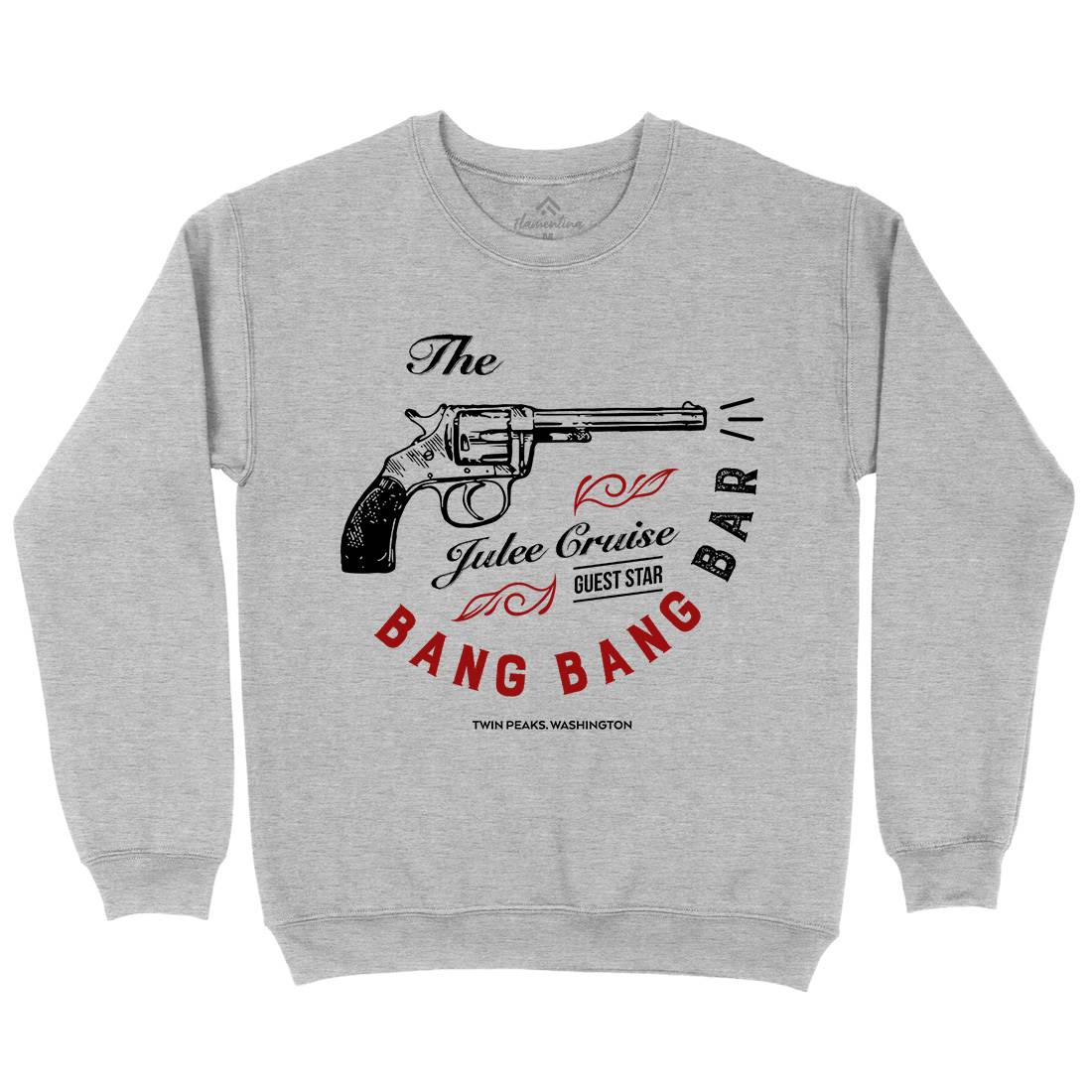 Bang Bang Bar Mens Crew Neck Sweatshirt Drinks D224