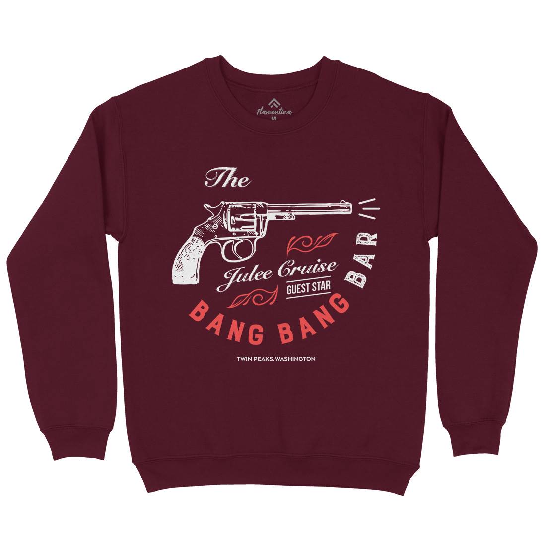 Bang Bang Bar Mens Crew Neck Sweatshirt Drinks D224