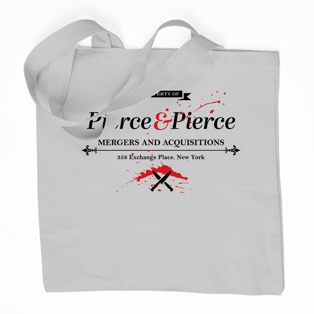 Pierce And Pierce Organic Premium Cotton Tote Bag Retro D227