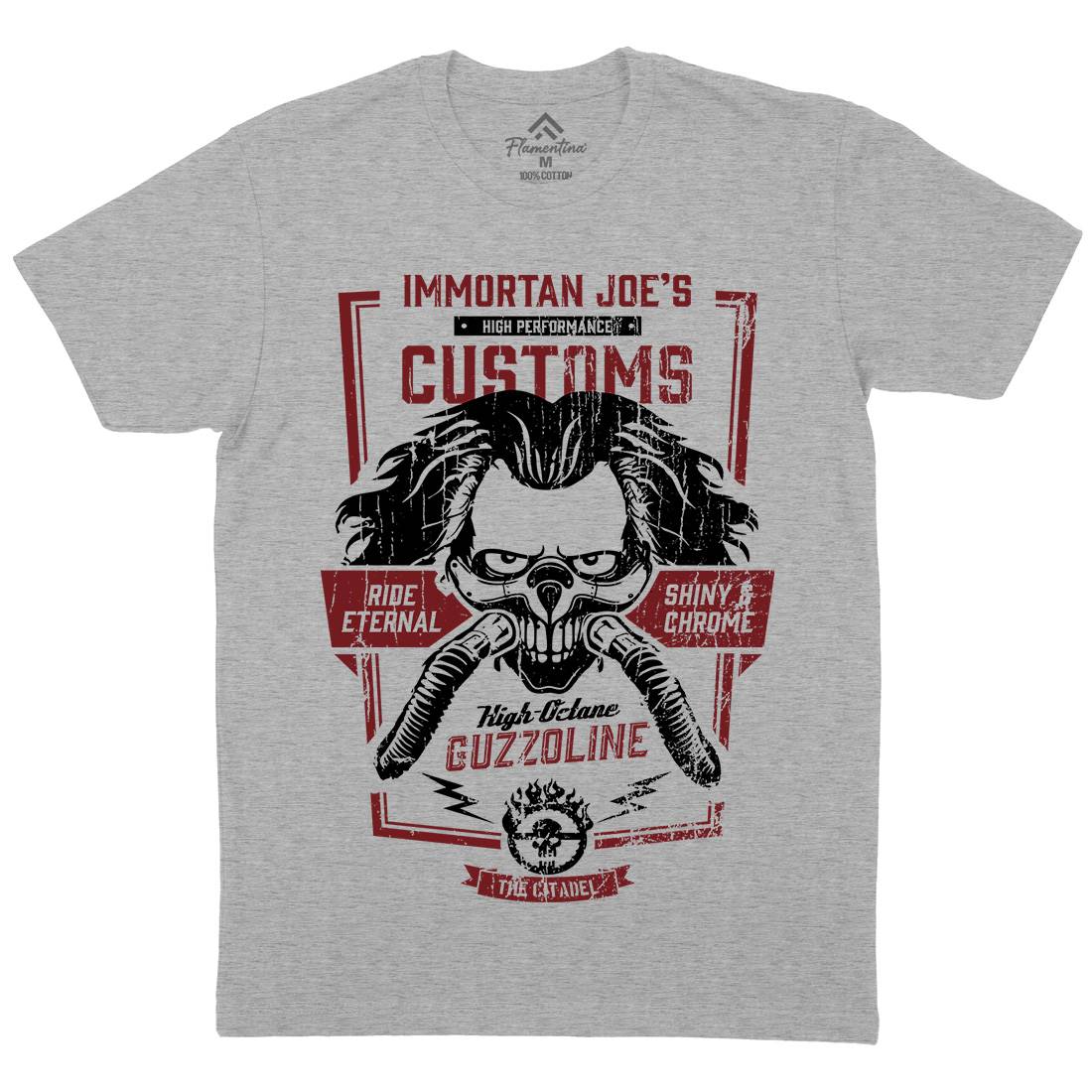 Joes Custom Mens Crew Neck T-Shirt Motorcycles D228